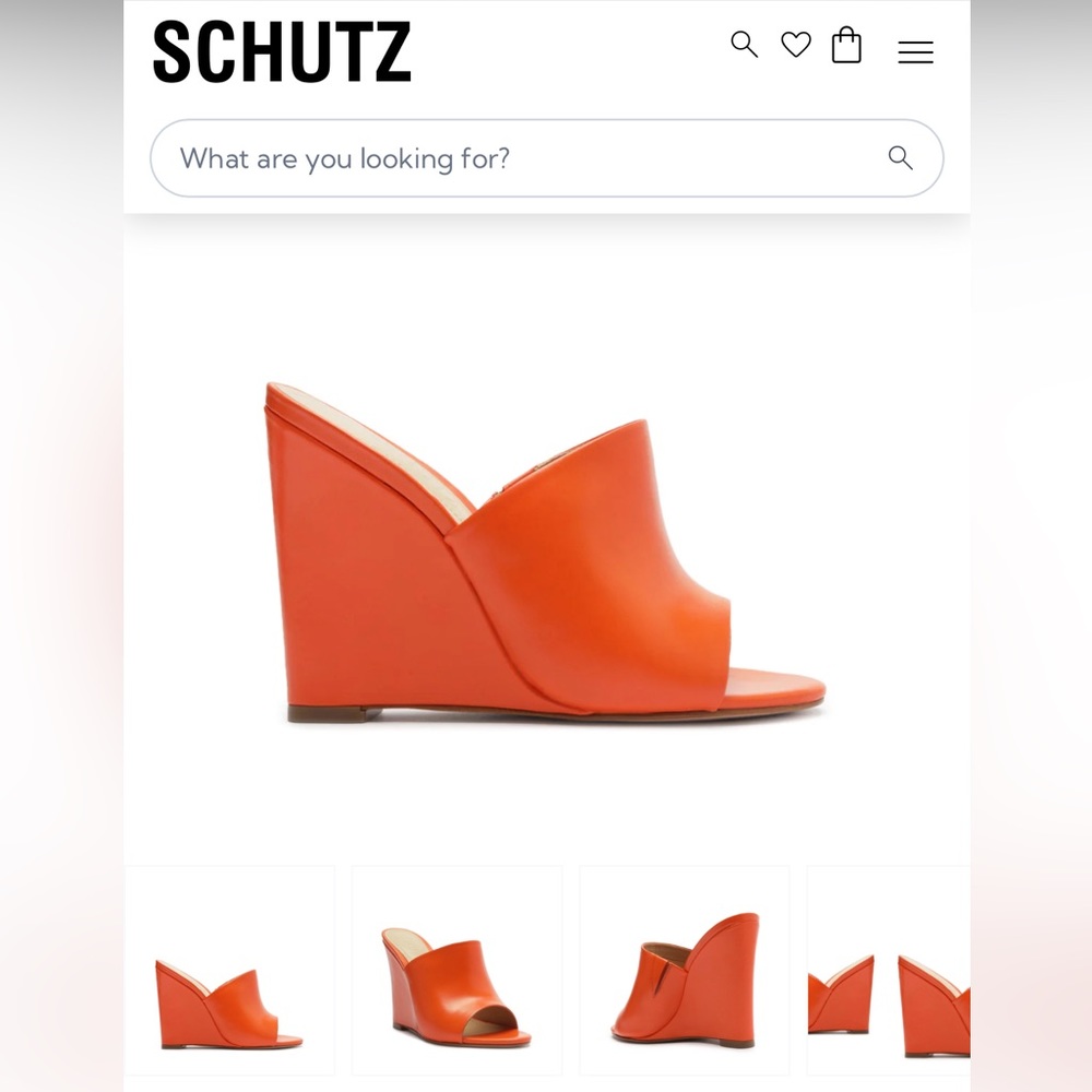 Schutz Lucy Casual Nappa Leather Sandal
